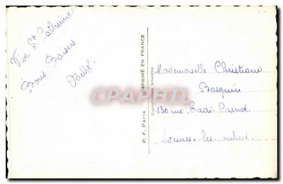 Młody para wśród maku — wydawca P.F. Paris, n° 788 — Rewers