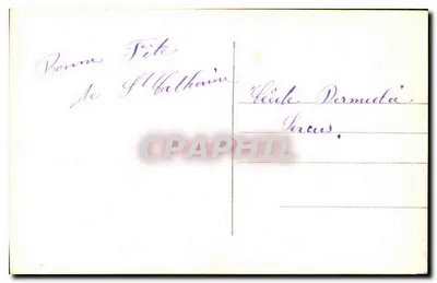 Dziewczyna Ste Catherine — kolorowana kartka pocztowa — wydawca RAP NOYER n°3466 — Rewers