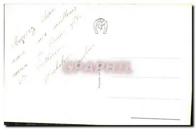 Młody para objęta — romantyczna scena — wydawca St. Catherine, numer serii nie widoczny — Rewers