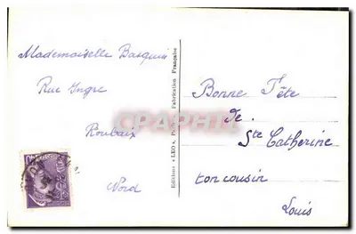 Santa Catarina — Editor Léo Paris n°5728 — Verso
