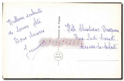 Santa Catarina — casal em traje de inverno — P-C Paris n°5959 — Verso