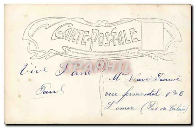 Homem com bigode segurando um buquê — Feliz Aniversário — LOTUS n°603 — Verso