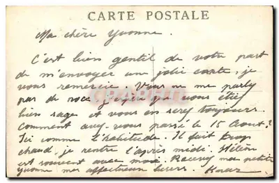 Willa Jeanne d'Arc — widok panoramiczny — wydawca nieznany — Rewers