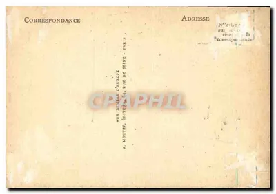 Ravenna — Cesarzowa Teodora (szczegół) — Mosaika św. Vitala — Cliché Anderson — Rewers