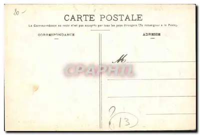 Sablettes-les-Bains — Les Rochers des deux frères — A. Bougault n°688 — Rewers