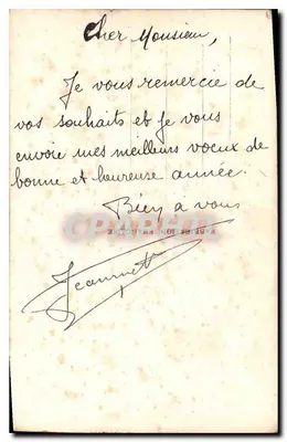 Marynarz i kobieta — Szczęśliwego Nowego Roku — DÉDÉ PARIS 482 — Rewers