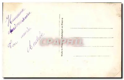 Jovem mulher em vestido laranja — com rosas — editada por Léo, Paris, 1940 — Verso