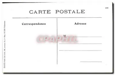 Carhaix — La Tamisère — Heiligenburg e Cie, Paris — Verso