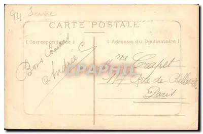 Hospicjum Brévannes - Zamek — Miard, wyd. — n°6 — Rewers