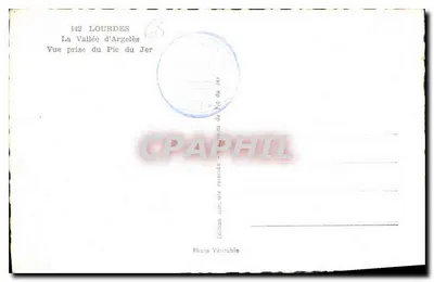 Widok Doliny Argelès — Pic du Jer — Wydawnictwo Prawdziwe — Rewers