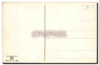 Kurortowa domostwo pod drzewami — seria Photochromie 112, nr 2533 — Rewers