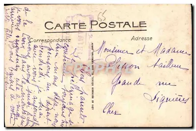 LOURDES — Bazylika i rzeka Gave — LL. — Wydawca LL, nr 112 — Rewers