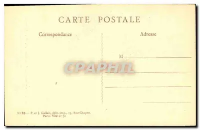 Maurice NEUMONT — Jak nasz Dziadek jełczał wiśnie — P. i J. Gallais, n°70 — Rewers