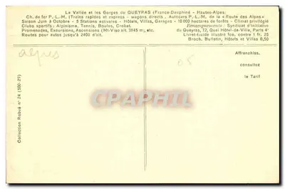 Strada delle Alpi — Valle del Queyras — Casse Déserte alt. 2235 m — Verso