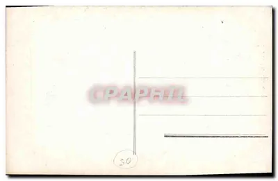 Wodospad w krajobrazie skalnym — La France Pictoresque, seria V 51 — Rewers