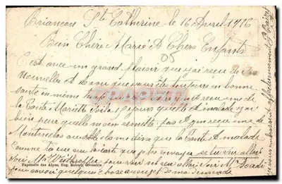 Bourg d'Oisans, Skoczek Sarennes — Dauphiné, n°725 — Rewers