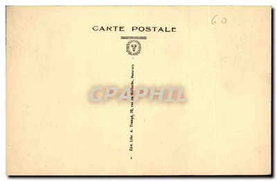 Beauvais — Katedra — Wydawca A. Tronqués, Beauvais — Rewers