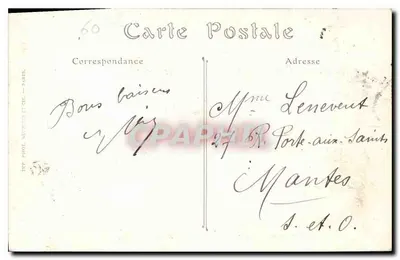 Beauvais — Widok na katedrę św. Piotra — ND. Fot. n°137 — Rewers