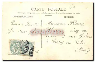 Beauvais — Wnętrze katedry : Stare tapicerki — Rewers