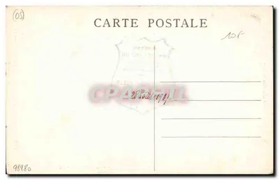 Dolina Queyras — La Casse opuszczona — Imp. Pap Chautard, Briançon, n°104 — Rewers