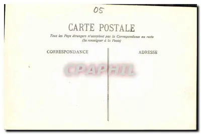 Dauphiné - Maszynowy Pelvoux - Góra centralna Meije - E. R. — Rewers