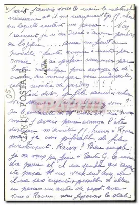 Góry Queyras (H.-A.) — Trasa z Barcelonnette do Briançon — 1905 — Rewers