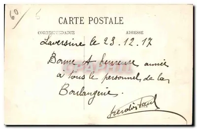 Château de Chantilly — Noordzijde — Uitgever: Oulé, n°15 — Achterkant