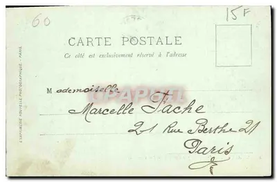 Beauvais — Widok z Parku Eaux — LL. — Rewers