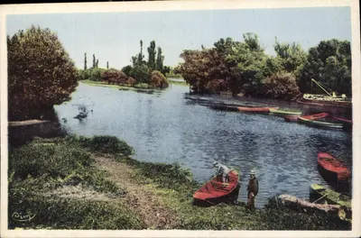 Belleville-sur-Saône — Um lindo paisagem na Saône — editor Oimt