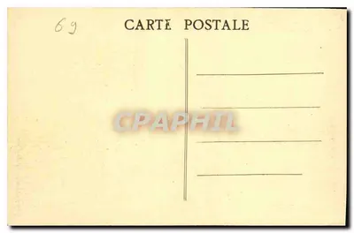 LYON — Abside da Nova Igreja de Fourvière — editor Imprensa de Lyon, n° 170 — Verso