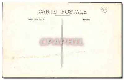 Baume-les-Messieurs — A Ponte de entrada das Grutas — Edição Cler, Lons-le-Saunier, n°148 — Verso
