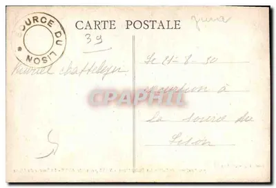 Źródło Lizon — Nans-sous-Sie-Anne (Jura) — Wyd. Figuati Sains n°79 — Rewers
