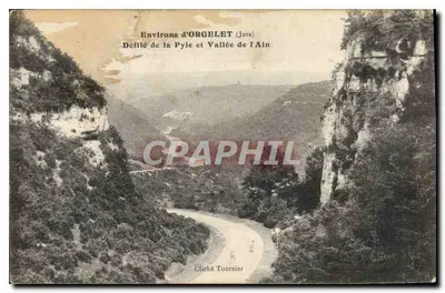 Desfilade da Pyle e Vale do Ain — Arredores de Orgelet (Jura) — Gliche Tournier
