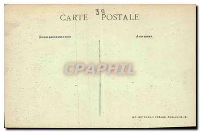 Saut Girard — Cours du Hérisson — Jura-Touriste — Wydawca B. F. Chalon, n° 0288.k — Rewers
