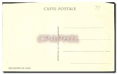 Wysokie Jura — Jezioro Grande Maclu — Braun & Cie, Dornach — Rewers