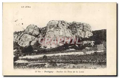 Poligny - Rocher do Trou de la Lune — Editor Renard-Carrat, n° 51 bis