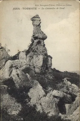 La Commère de Sirod — Jura-Touriste — Edit. Bourgeois Frères, Chalon-sur-Saône