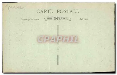 Jura Francuski — Wycieczka do Hérisson — Wielka Kaskada — B.F. "Lux" n°196 — Rewers