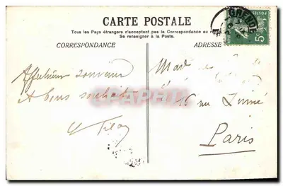 Wodospad Allières — Okolice Grenoble — E. R. — Rewers