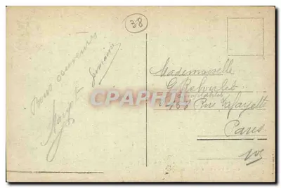 Dauphiné — Dolina Vénéon — Plan jeziora i Fétoules 3465 m — E.R. — Rewers