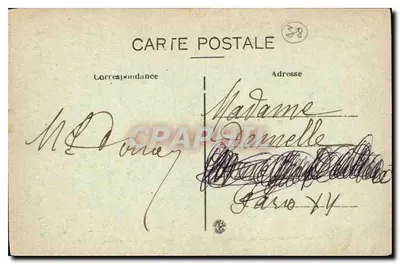 Dauphiné — Grande-Chartreuse — Ogólny widok klasztoru (1000 m) — C. Ballert, Grenoble — Rewers