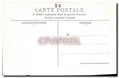Grande-Chartreuse - Pejzaż ogólny — Papeterie des Alpes Eug., Grenoble — Rewers