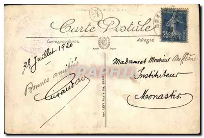 A Grande Chartreuse — Vista geral do mosteiro — LL — Verso