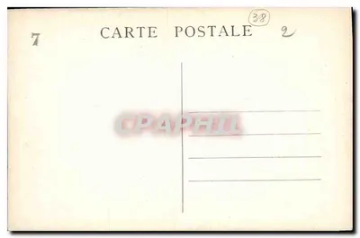 A Cadeia da Meije (face Sul) — Massif do Pelvoux — E.R. — Editor E.R. n° 740 — Verso