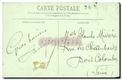 Sassenage (Grenoble) — Wodospad Gouffre Bleu — LL, n° 965 — Rewers