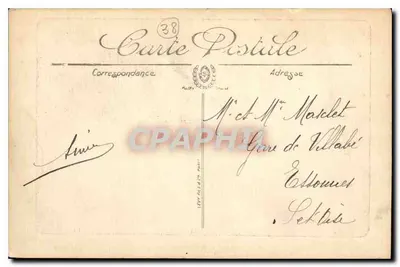 Grenoble — Visão Geral — Edição Meunier, n°34 — Verso