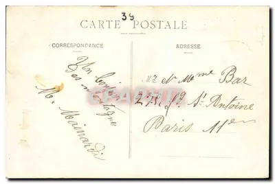 Poligny — Trasa do Chamole i Rochers de la Lune — Wydawca nieznany — Rewers