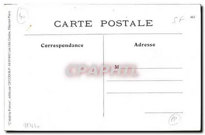 Landes - Récolte du Pignon ou semence du Pin — F. Bernège, fot. Arjuzans, Landes — Verso