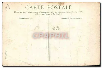 Blâis — Vista sobre a Igreja de São Nicolau e o Hôtel-Dieu — L.V.&C° — Verso