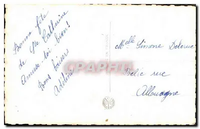 Mulher sorridente com buquê de flores — editor K.A.Z. MOYER, n° 3652 — Verso